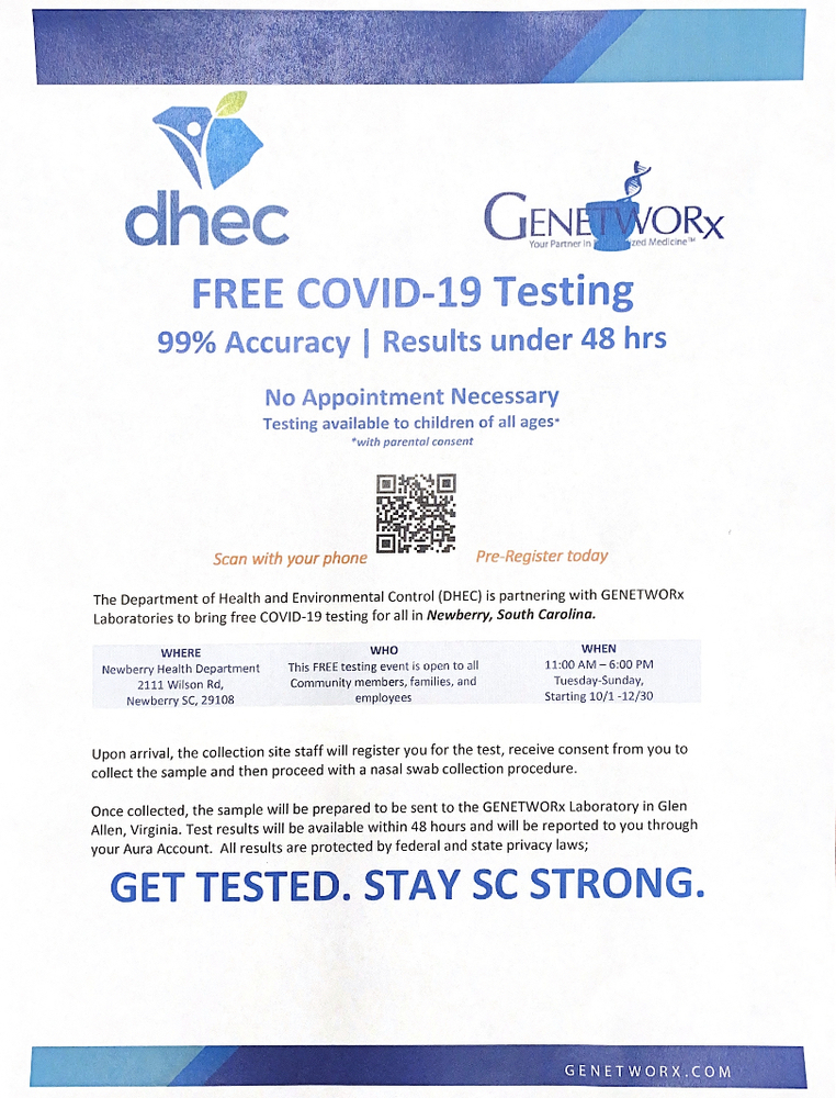 Free Covid Testing