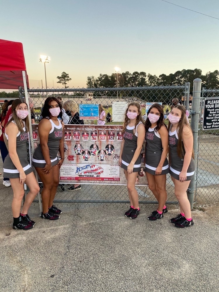 MC Varsity Competitive Cheer Team to Finals this Saturday! Mid