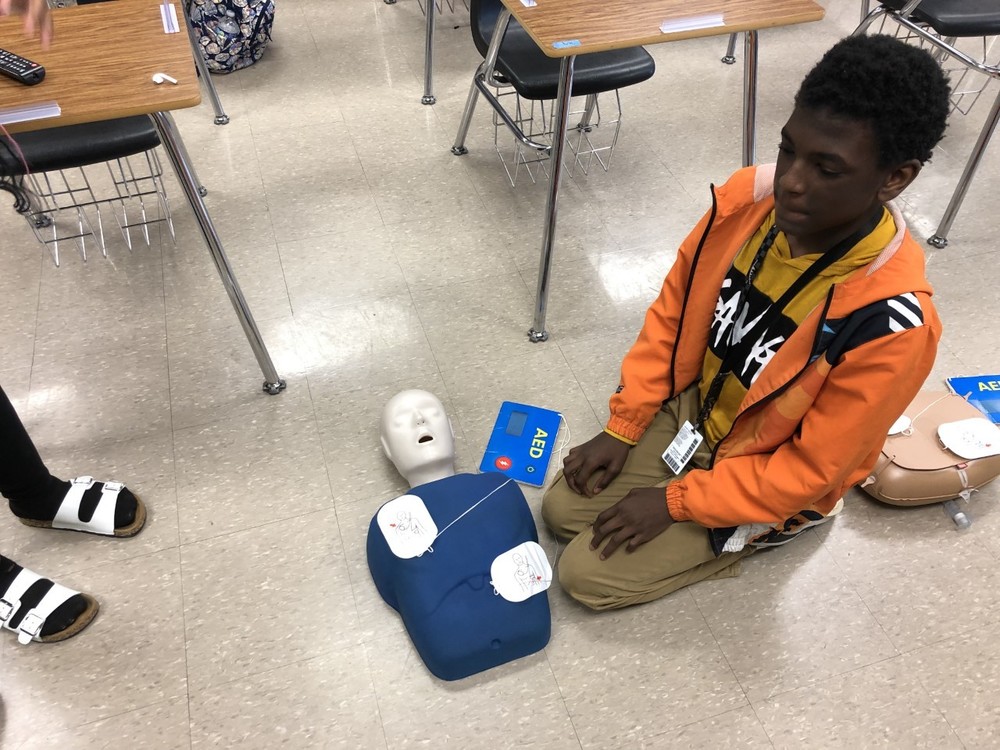 CPR Training Held on March 9 at MCHS