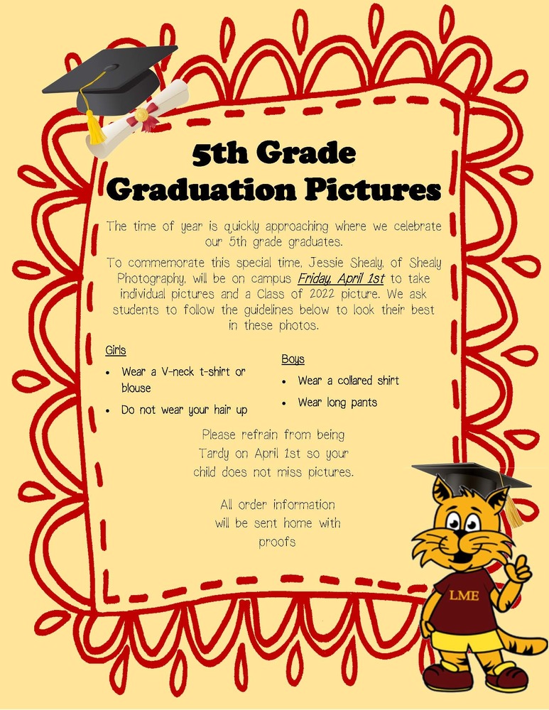 5th Grade Graduation Pictures