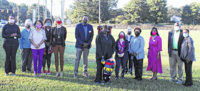 Dedication of new little library on Kendall Road