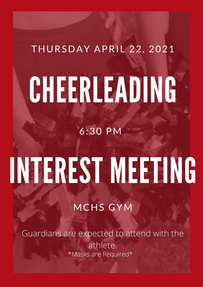 Cheerleading Interest Meeting | Mid-Carolina High School