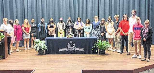 Students inducted into NHS’s National Honor Society