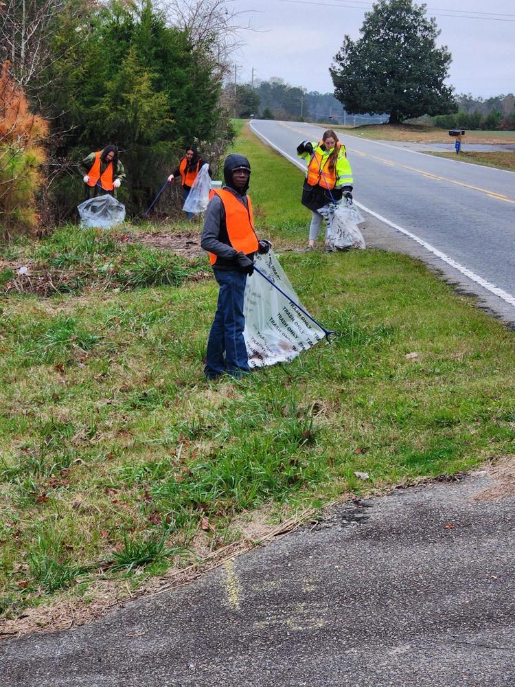 jrotc-s-adopt-a-highway-service-project-mid-carolina-high-school