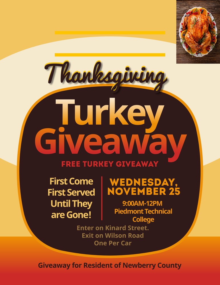 Turkey and Canned Goods Drive Donations Welcome
