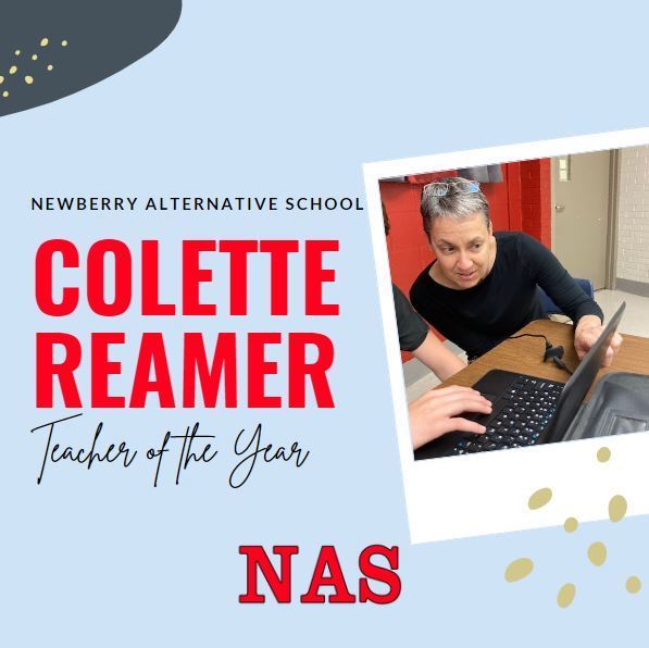 NAS Reamer Teacher of the Year