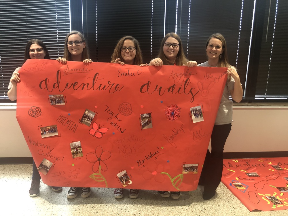 Teacher Cadets at Newberry College MidCarolina High School