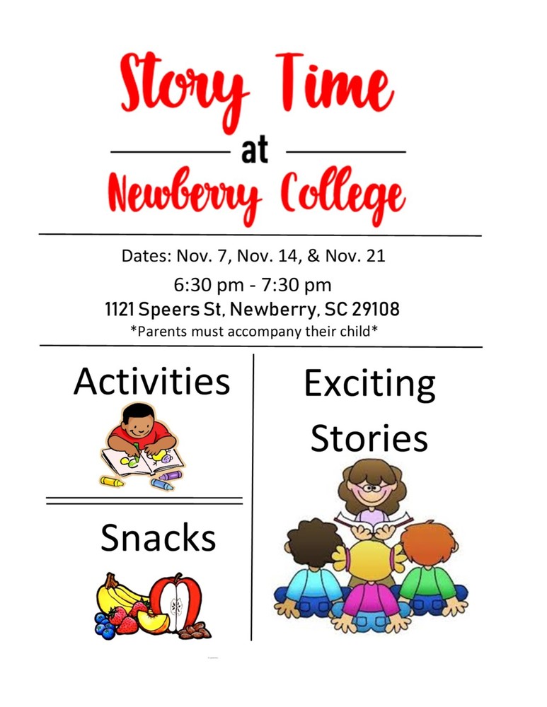 Story Time at Newberry College