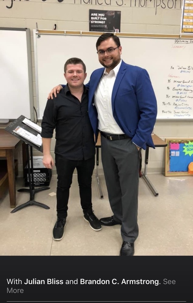 Julian Bliss Band Clinic Mid Carolina High School
