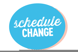 Change of Schedule Request Form