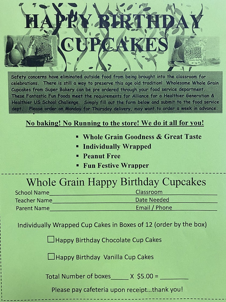 Birthday Cupcakes