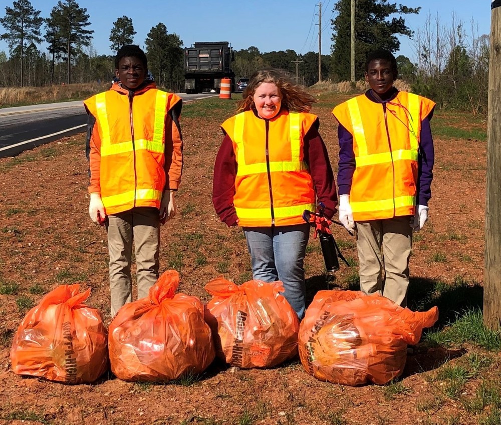 JROTC Participates in Adopt A Highway