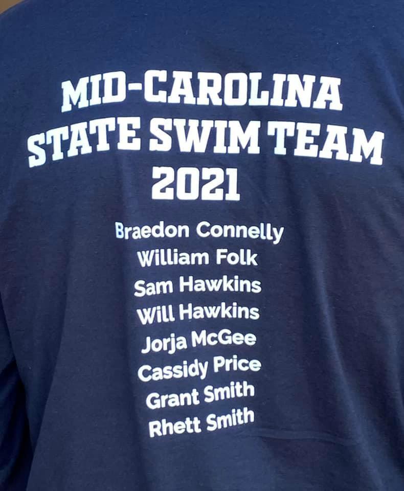 Swim Team at State Meet