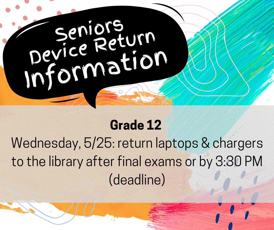 Senior Device Return Information