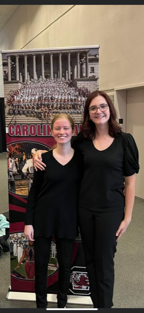 Crooks and Hicks Participate in USC Band Clinic