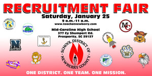 Recruitment Fair to be held Saturday, January 25
