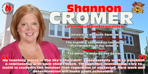 Teacher of the Year Spotlight - Shannon Cromer