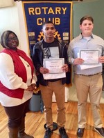 December Rotary Students of the Month