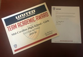 Girls Soccer Award