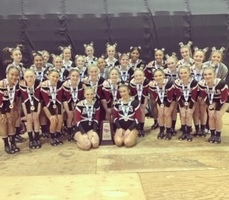 MC Varsity Cheer is 2nd in the State!