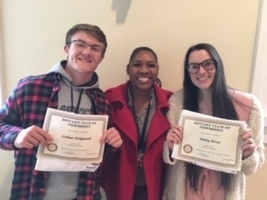 Rotary Club Recognition- Students of the Month