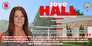 Teacher of the Year Spotlight - Joye Hall
