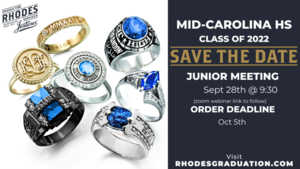 Juniors- Josten's Meeting on Sept. 28
