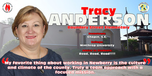 Teacher of the Year Spotlight - Tracy Anderson