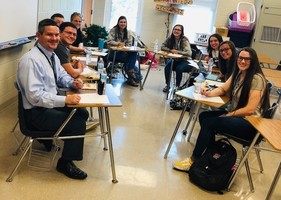 Pizza with the Principal
