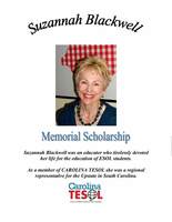 Suzannah Blackwell Scholarship