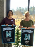 November Teacher of the Month and Support Staff Employee