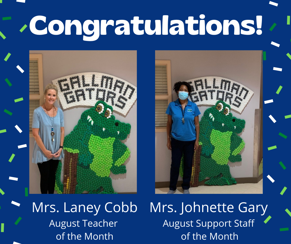 August Staff of the Month