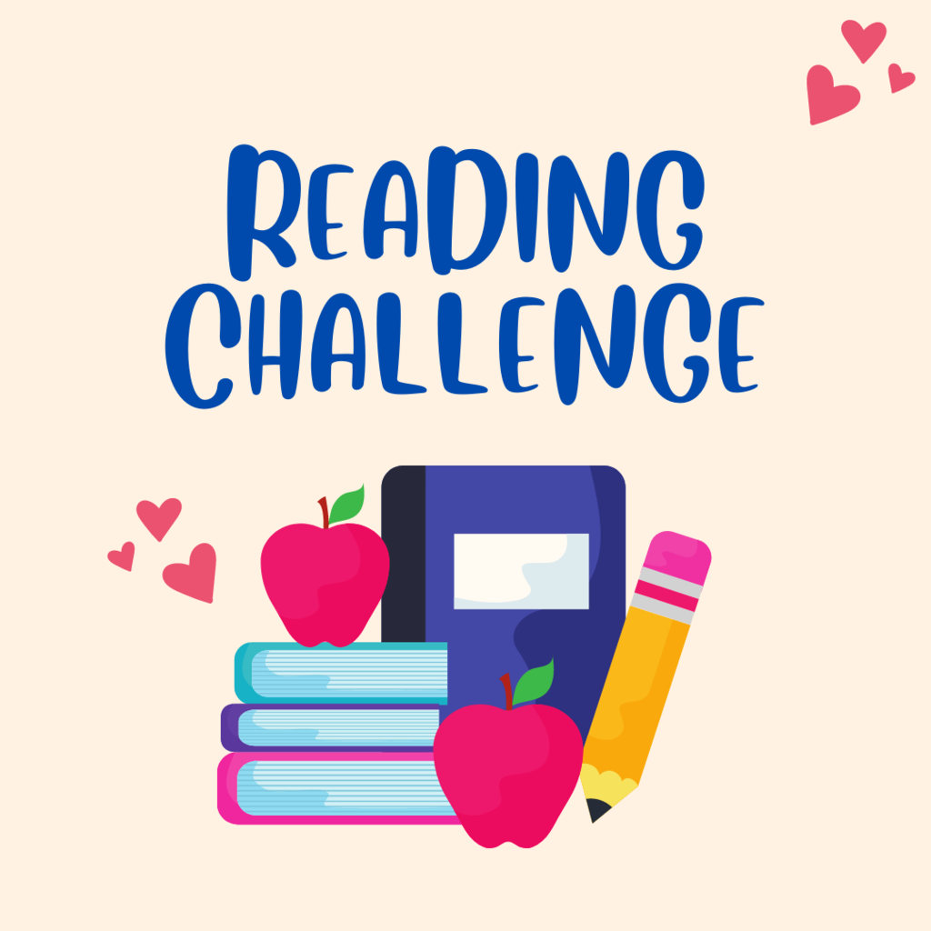 Reading Challenge image with books