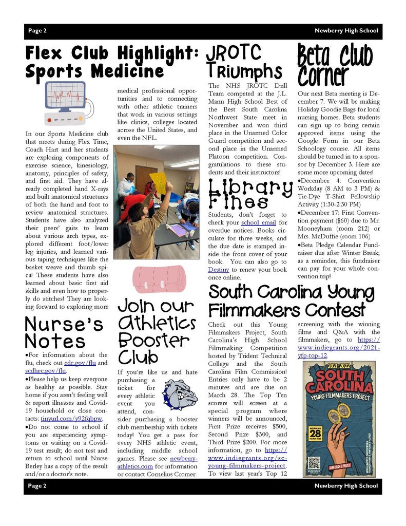 December Newsletter Page 2