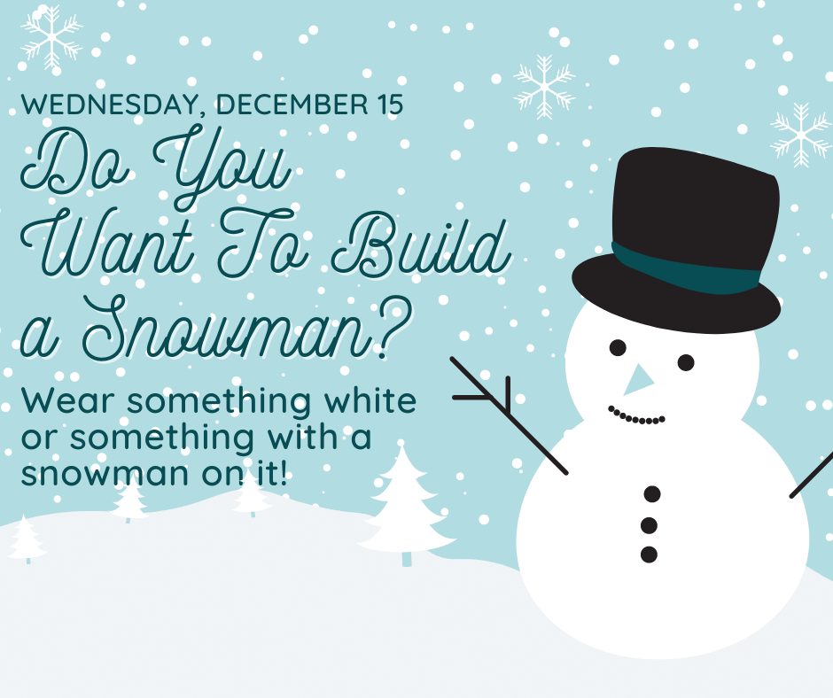 Do you want to build a snowman? tomorrow