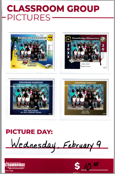 Classroom Group Pictures:  Wednesday, February 9