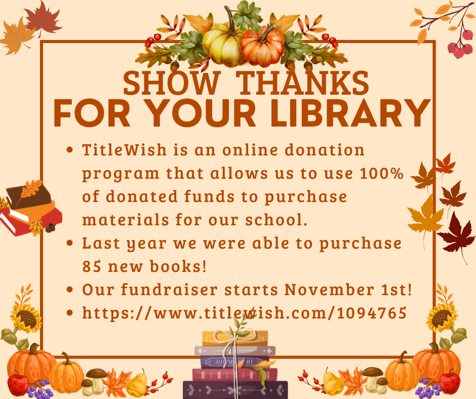 library fundraiser