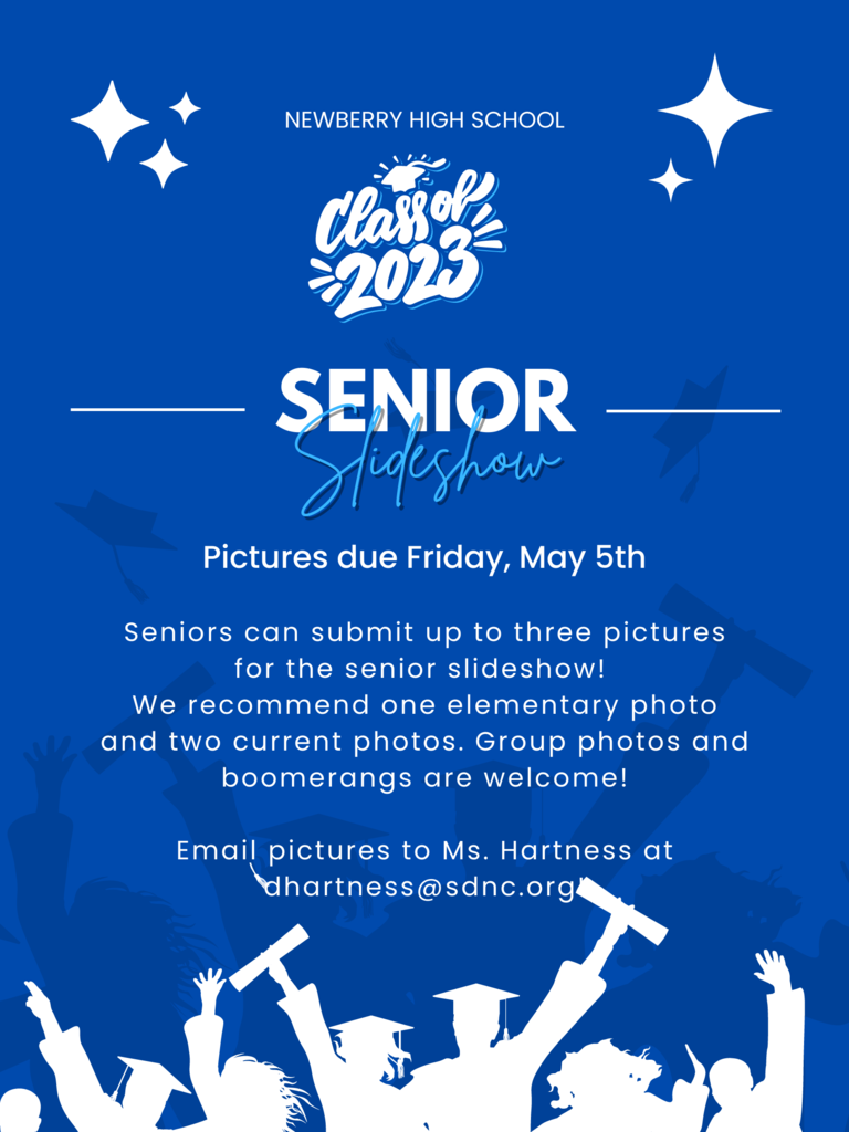 Senior Slideshow flyer