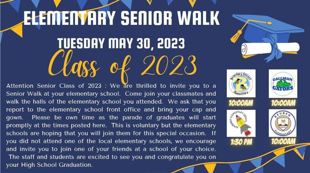 Elementary Senior Walk