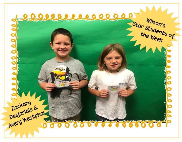 Star Students of the Week